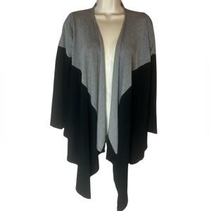 Gray and black cardigan size M
